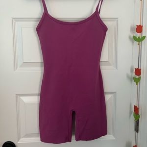 Los Angeles Apparel Spaghetti Scoopback Biketard